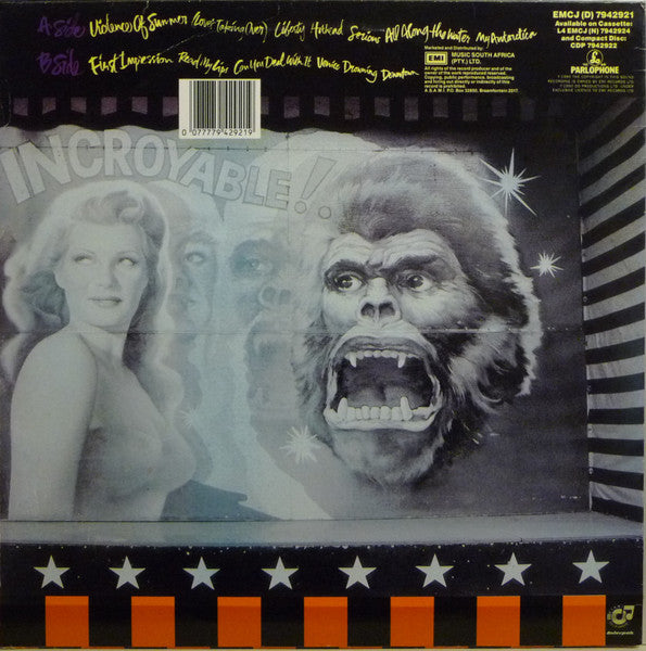 Image of Back Cover of LP - VG+/G+ - DURAN DURAN, Liberty (Parlophone; EMCJ (D) 7942921, South Africa 1990, Inner), Lots of fine, light marks.,  - 2016455C