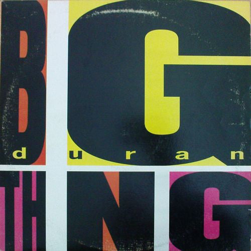 Image of Front Cover of LP - VG/VG - DURAN DURAN, Big Thing (EMI; EMCJ (D) 7909581, South Africa 1988, Inner), Edge and ring wear.,  - 2016456C