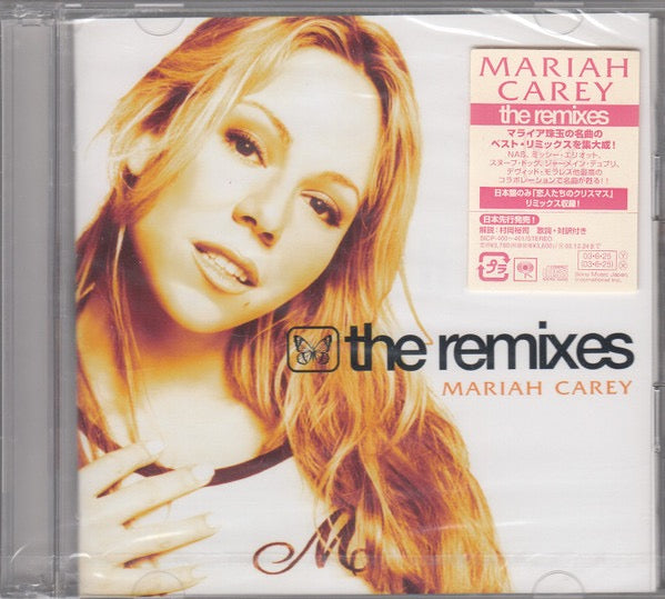 Image of Front Cover of 2xCD - VG+/VG+ - MARIAH CAREY, The Remixes (Sony Records Int'l; SICP 400-401, Japan 2003, Double CD Case, Booklet), Nice copy showing minimal sign of use.,  - 2016483C