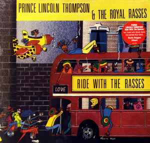 Image of Front Cover of LP - VG+/VG+ - PRINCE LINCOLN THOMPSON & THE ROYAL RASSES, Ride With The Rasses (Burning Sounds Recordings Ltd.; BSRLP853, UK 2022 Reissue, Red Vinyl), ,  - 3146220S