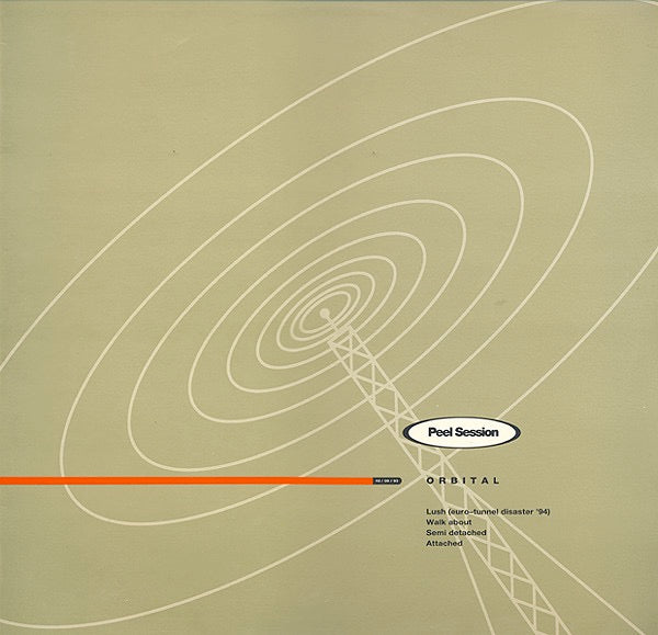 Image of Front Cover of 12" - /G+ - ORBITAL, Peel Session (Internal; LIARX12, UK 1994, Plain Sleeve), Lots of light hairlines across both sides of disc.,  - 2016505C