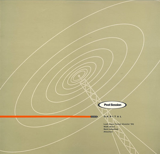 Image of Front Cover of 12" - /G+ - ORBITAL, Peel Session (Internal; LIARX12, UK 1994, Plain Sleeve), Lots of light hairlines across both sides of disc.,  - 2016505C
