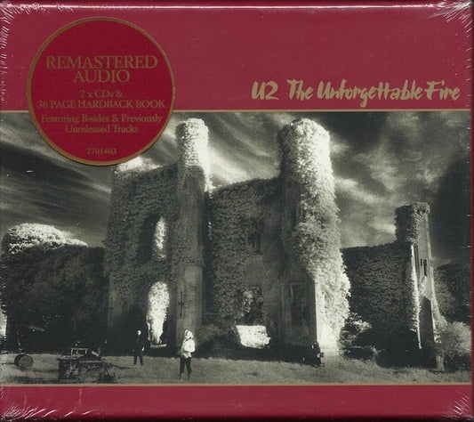 Image of Front Cover of 2xCD - VG+/VG+ - U2, The Unforgettable Fire (Island Records; 2701403, UK & Europe 2009 Reissue, Book Sleeve In Hard Slipcase), ,  - 2016415C