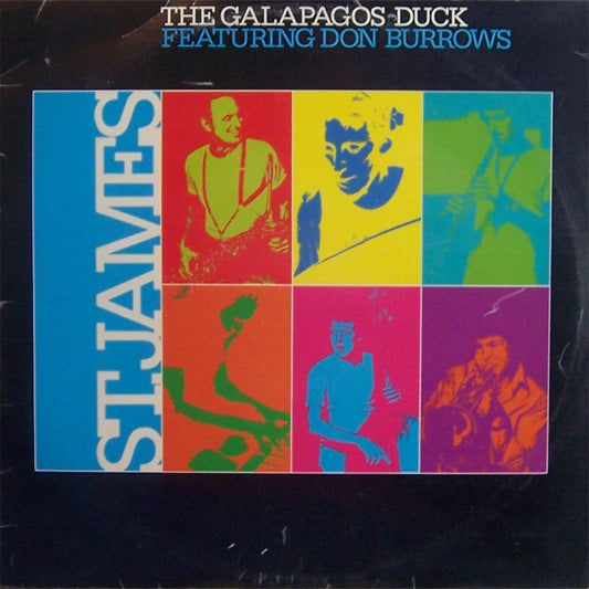 Image of Front Cover of LP - VG/VG - THE GALAPAGOS DUCK FEATURING DON BURROWS, St James (44 Records; 6357 704, Australia 1976), ,  - 2016521C