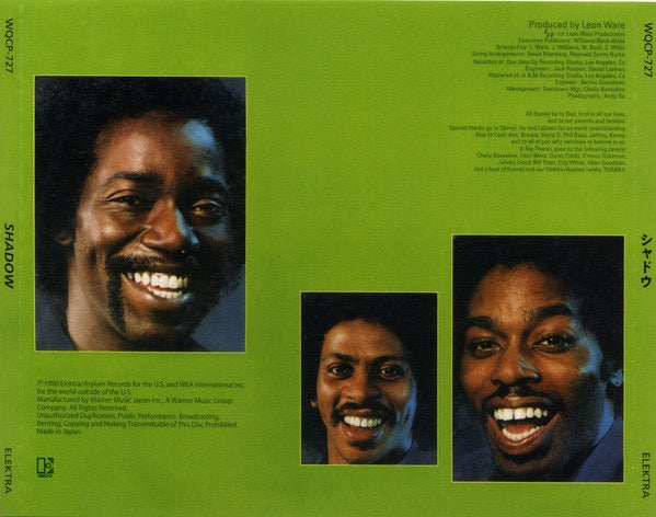Image of Back Cover of CD - M/M - SHADOW, Shadow (Elektra; WQCP-727, Japan 2009 Reissue, With OBI. Ohio Players), Still SEALED In Shrinkwrap,  - 2016531C