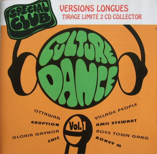 Image of Front Cover of 2xLP - VG+/VG+ - VARIOUS, Culture Dance Vol. 1 (Special Club) (Versailles; VER 475618 2, France 1994, Jewel Case, Booklet), Light Marks only.,  - 2036203E