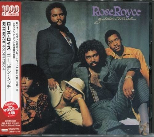 Image of Front Cover of CD - M/M - ROSE ROYCE, Golden Touch (Warner Music; WPCR-27793, Japan 2014 Reissue, With OBI), Still SEALED In Shrinkwrap,  - 2016542C