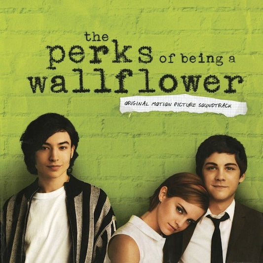 Image of Front Cover of LP - VG/VG+ - VARIOUS, The Perks Of Being A Wallflower (Atlantic; 532117-1, US 2013 Reissue, Inner, Green Transparent Vinyl, Urban Outfitters Exclusive), corner crease, ring wear on inner,  - 2046271S