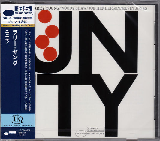 Image of Front Cover of CD - VG+/VG+ - LARRY YOUNG, Unity (Blue Note; UCCQ-9638, Japan 2024, Jewel Case With O-Card, Booklet), ,  - 2036188E