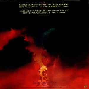 Image of Back Cover of LP - VG/EX - MOLLY HATCHET, Take No Prisoners (Epic; AS99-1320, US 1981, Promo Only, Die Cut Sleeve, Picture Disc), Still SEALED In Shrinkwrap but with edge & ring wear, corner bump,  - 2146003S