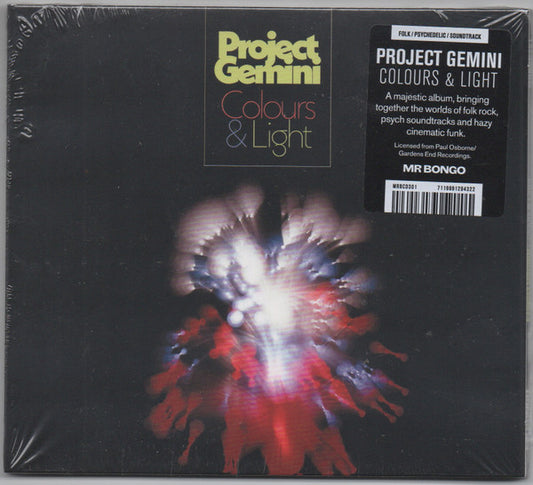 Image of Front Cover of CD - VG+/VG+ - PROJECT GEMINI, Colours And Light (Mr Bongo; MRBCD301, UK 2024, Gatefold), ,  - 2036191E