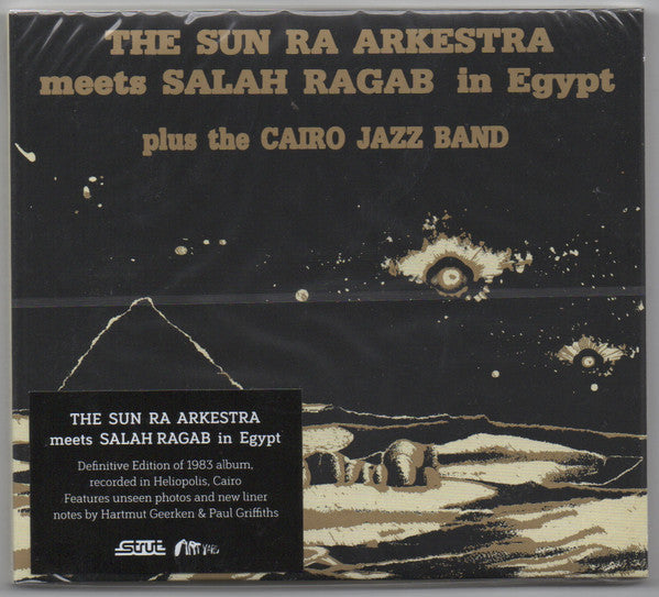 Image of Front Cover of CD - VG+/VG+ - THE SUN RA ARKESTRA MEETS SALAH RAGAB PLUS THE CAIRO JAZZ BAND, In Egypt (Strut; STRUT266CD, Europe 2022, Digipak), ,  - 2036192E