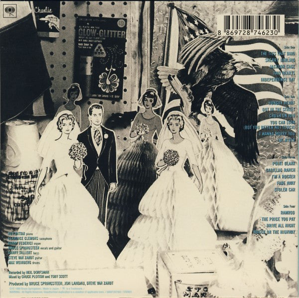 Image of Back Cover of 2xCD - VG/VG+ - BRUCE SPRINGSTEEN, The River (Sony BMG Music Entertainment; 88697287462, Europe 2005 Reissue, Limited Edition, Reissue, Paper Sleeve, With Obi), Corner Bumps,  - 2156013S