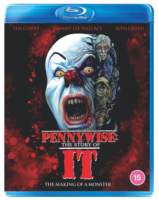 Image of Front Cover of Blu-Ray - VG+/VG+ - TOMMY LEE WALLACE, Pennywise - The Story of It (Kaleidoscope; KAL8815, UK 2022, Poster), ,  - 2136002E