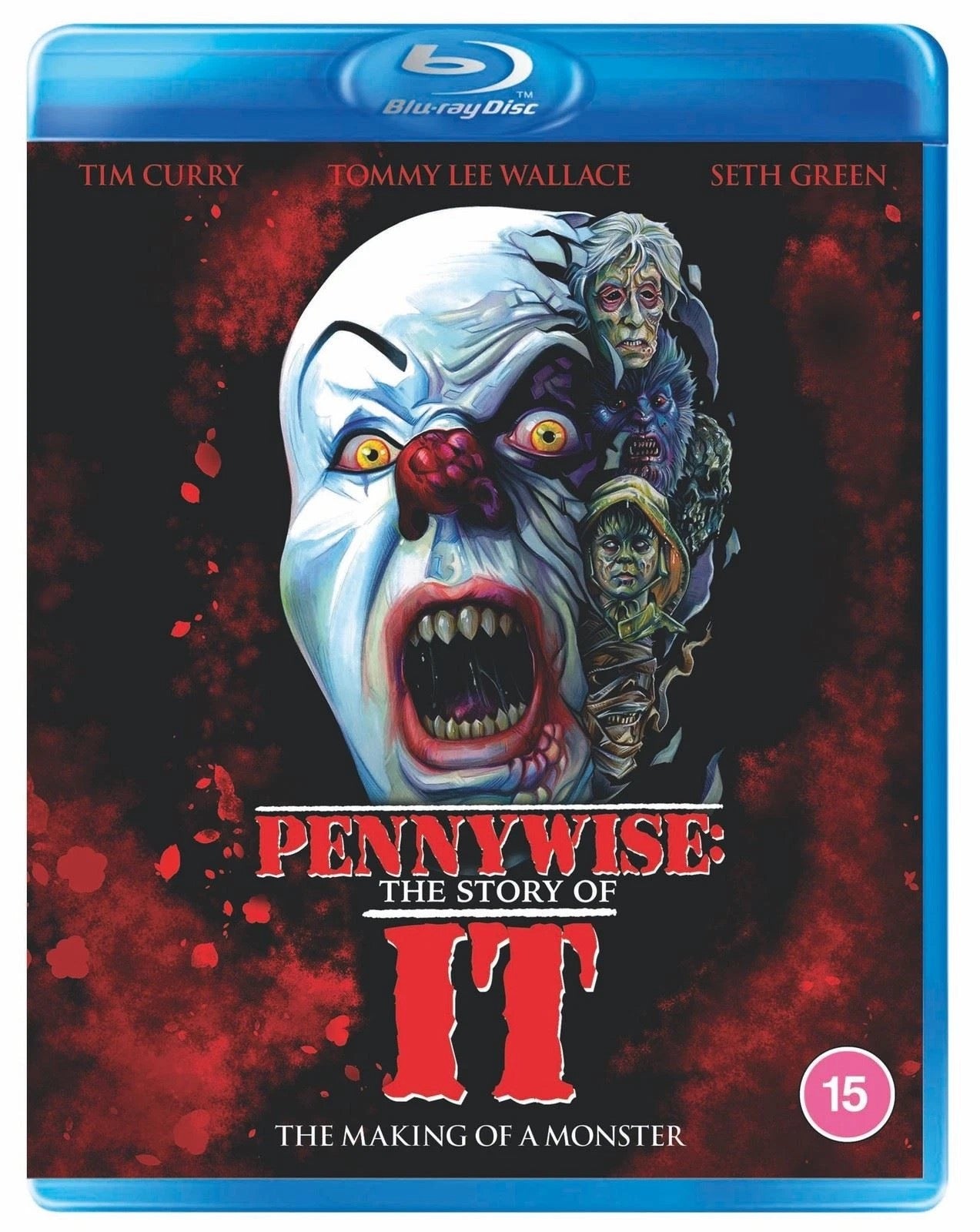 Image of Front Cover of Blu-Ray - VG+/VG+ - TOMMY LEE WALLACE, Pennywise - The Story of It (Kaleidoscope; KAL8815, UK 2022, Poster), ,  - 2136002E