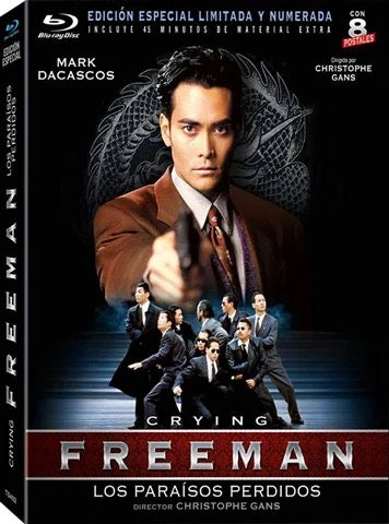 Image of Front Cover of Blu-Ray - VG+/VG+ - CHRISTOPHE GANS, Crying Freeman: Los Paraisos Perdidos (; TS492, Spain , Slipcase, 8 Cards, Ltd Edition Numbered 0089 of 1600), ,  - 2136006E