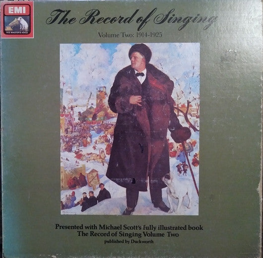 Image of Front Cover of LP - VG+/VG+ - VARIOUS, The Record Of Singing - Volume Two: 1914 - 1925 (His Master's Voice ; RLS 743, UK 1979), ,  - 2126025E