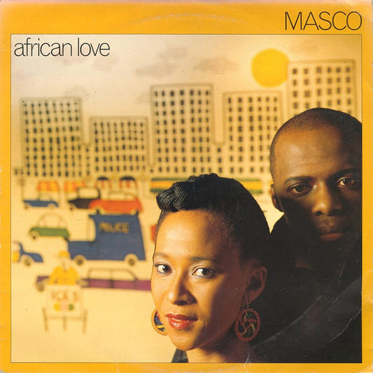 Image of Front Cover of 12" - VG+/VG+ - MASCO, African Love (City 1 Records; CRO 1, UK 1986), ,  - 2146057S