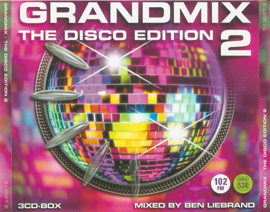 Image of Front Cover of 3xCD - VG+/VG+ - BEN LIEBRAND, Grandmix - The Disco Edition 2 (Sony Music Media; SMM 513527 2, Netherlands 2003), Opened Instore,  - 2156018S