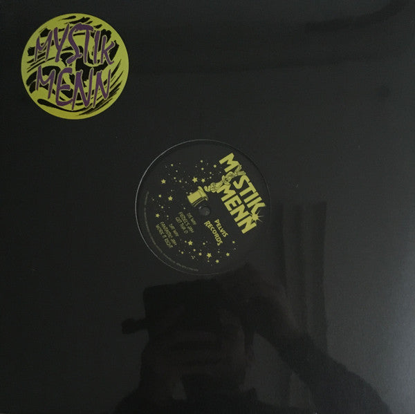 Image of Front Cover of 12" EP - /EX - MYSTIK MENN, Mystik Menn (Pelvis Records; PELVREC004, Australia 2017), Opened instore, still in stickered shrink.,  - 2116018C