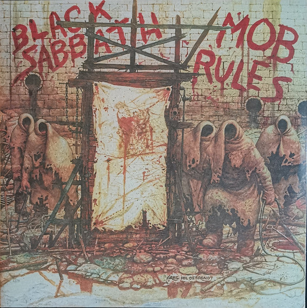 Image of Front Cover of 2xLP - VG+/VG+ - BLACK SABBATH, Mob Rules (BMG; BMGCAT785DLP, Europe 2022 Reissue, Gatefold, inc bonus LP of rarities & live versions), ,  - 2146014S