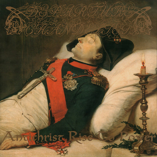 Image of Front Cover of LP - VG+/VG+ - DEPARTURE CHANDELIER, Antichrist Rise To Power (Osmose Productions; OPLP496, France 2023 Reissue, Gatefold, Poster, 180 Gram Bone Vinyl, feat Dominick Fernow aka Prurient / Vatican Shadow), ,  - 2146018S