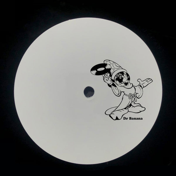 Image of Front Cover of 12" - /VG - NOTRE3K, DRB13 (Dr Banana; DRB13, UK 2020, Stamped White Label, Missing Insert), Light hairlines.,  - 2116020C