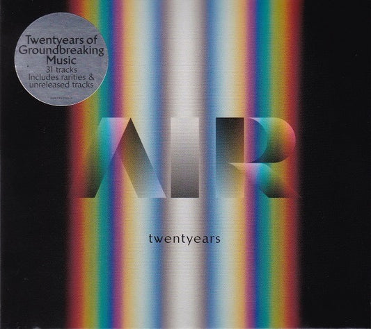 Image of Front Cover of 2xCD - VG+/VG+ - AIR, Twentyears (Aircheology; 0190295990145, Europe 2016, Double Digipak, Booklet), ,  - 2116048C