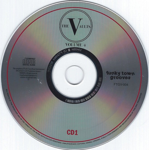 Image of Label Cover of 3xCD - VG+/VG+ - VARIOUS, FTG Presents The Vaults (Vol. 4) (Funkytowngrooves; FTGV 004, UK 2017, Triple Digipak), Nice copy showing minimal sign of use.,  - 2116051C
