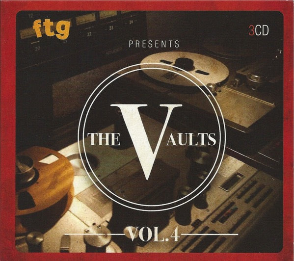 Image of Front Cover of 3xCD - VG+/VG+ - VARIOUS, FTG Presents The Vaults (Vol. 4) (Funkytowngrooves; FTGV 004, UK 2017, Triple Digipak), Nice copy showing minimal sign of use.,  - 2116051C
