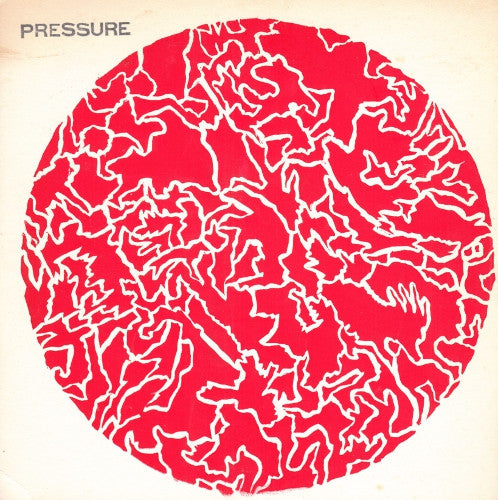 Image of Front Cover of 8" - VG+/VG+ - PRESSURE, Pressure (Turukame Records; TK-002, Japan , Gatefold, Insert, Unknown release date, estimated early 80s), Disc in excellent condition, looks barely played. Insert included, 8-inch EP by Pressure, featuring Yasuo Sugibayashi, who has been reevaluated for his solo work as well as under the name The Mask Of The Imperial Family, Bananarians, Qujila. Total four tracks seem to have been produced in Sugibayashi's early days, around 1981, and are an interesting mix o