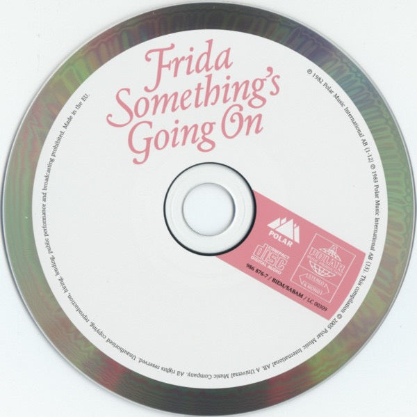 Image of Label Cover of CD - VG+/VG+ - FRIDA, Something's Going On (Polar; 986 876-7, Europe 2005 Reissue, Jewel Case), ,  - 2116054C