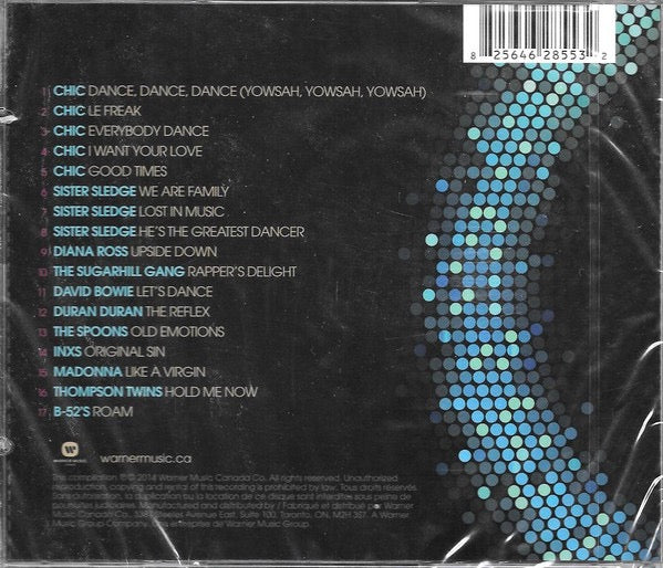 Image of Back Cover of CD - EX/EX - NILE RODGERS, Chic & Beyond (Warner Music Canada; 2 295532, Canada 2014, Jewel Case), ,  - 2116300C