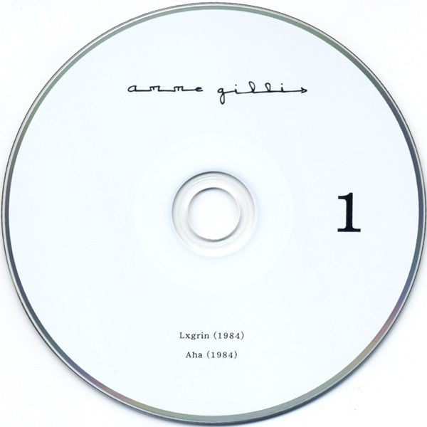 Image of Label Cover of 5xCD - VG+/VG+ - ANNE GILLIS, Archives Box 1983-2005 (Art Into Life; Art into Life 008, Japan 2015, Box Set, 5 Inners + booklet), ,  - 2136038E