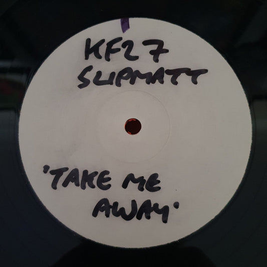 Image of Front Cover of 12" - /G - JIMMY J & CRU-L-T / FUTURE PRIMITIVE, Remix Records & Kniteforce Present 'The Remix's' Part 1 (Kniteforce Records; KF 027, UK 1994, White Label Promo), Heavily scuffed and marked. Marker on labels.,  - 2116068C