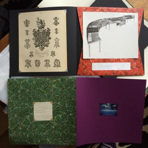 Image of Front Cover of LP - VG+/VG - SMALL CRUEL PARTY, Stain On Pure Glass (Penultimate Press; PP17, UK 2015, Hand Made Sleeve, Insert, Limited Edition, Numbered, Reissue), A handful of light marks to A side, otherwise good condition. Purple/Green combination, Limited handmade art packaged version in an edition of 25 numbered copies. 20 copies available for direct sale only. Hand made art edition in an extremely limited edition of 25 copies. 5 to artist and collaborators, 20 available to general public. 