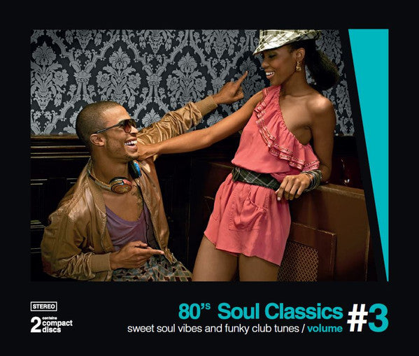 Image of Front Cover of 2xCD - VG+/VG+ - VARIOUS, 80's Soul Classics Volume #3 - Sweet Soul Vibes And Funky Club Tunes (PTG Records; PTG 34147, Netherlands 2012), Opened Instore,  - 2156043S