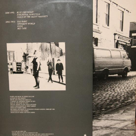 Image of Back Cover of LP - VG/VG - PINKIE MACLURE, Unman (Ink Records; MINK 21, UK 1986), ,  - 2126047E