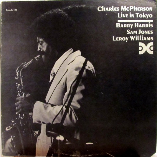 Image of Front Cover of LP - VG/VG+ - CHARLES MCPHERSON, Live In Tokyo (Xanadu Records; Xanadu 131, US 1976, Pasteback Sleeve), Still In Opened Shrinkwrap but some edge wear on open edge,  - 2146028S