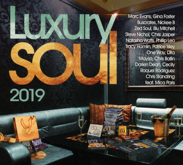 Image of Front Cover of 3xCD - VG+/VG+ - VARIOUS, Luxury Soul 2019 (Expansion; CDB EXP19, UK 2019), ,  - 2156046S