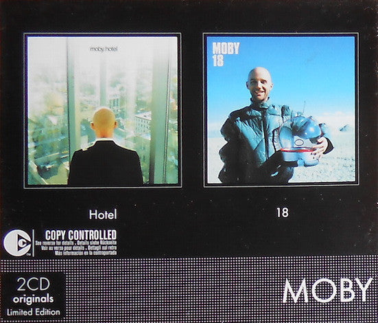 Image of Front Cover of 2xCD - VG+/VG+ - MOBY, Hotel / 18 (EMI; 0946 3710652 5, Europe 2006, Double CD Case), ,  - 2136042E