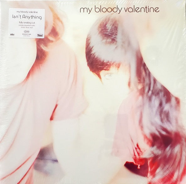 Image of Front Cover of 2xLP - EX/VG+ - MY BLOODY VALENTINE, Isn't Anything (Domino; REWIGLP158S, Europe 2022 Reissue, Gatefold, Inner, 4 Prints), Still In Opened Shrinkwrap With Hype Sticker,  - 2116131C