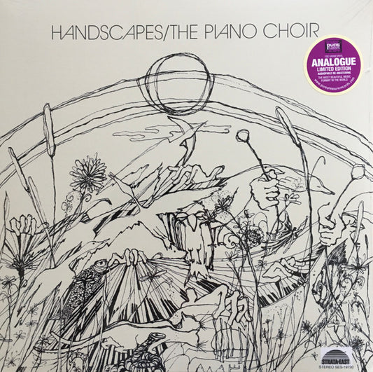 Image of Front Cover of 2xLP - VG+/VG - THE PIANO CHOIR, Handscapes (Strata-East; SES-19730, UK 2020 Reissue, Gatefold, 2 Inserts), Strong VG/VG+, Sleeve close to NM. Light mark on side C only, plays VG+.,  - 2146101S