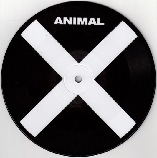 Image of Front Cover of 7" - VG/G+ - NICK CAVE & THE BAD SEEDS, Animal X (Bad Seed Ltd.; BS004V, UK 2013, Stickered Plastic Sleeve, Limited Edition Picture Disc, Record Store Day 2013), Light marks and hairlines only, Most likely from subpar plastic sleeve,  - 2116110C