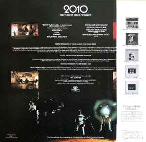 Image of Back Cover of LP - VG/VG+ - DAVID SHIRE, 2010 (Original Music From The Motion Picture) (A&M Records; AMP-28114, Japan 1985, Insert, NO Obi), Corner promo cut, edge wear,  - 2146086S