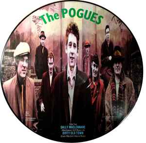 Image of Back Cover of 12" - /VG+ - THE POGUES, Sally MacLennane (Stiff Records; Mail 3, UK 1986, Clear Plastic Sleeve, Picture Disc), ,  - 2146091S