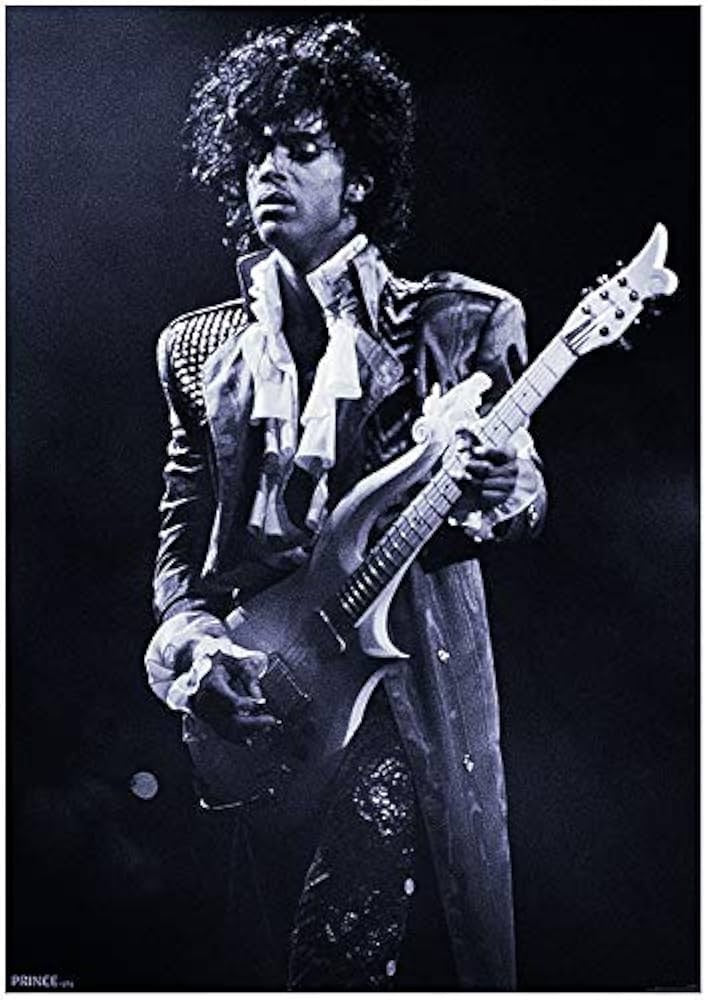 Image of Front Cover of Accessories - NEW/NEW - PRINCE, Poster 1984 (84.1cm x 59.4cm; ART166,  ), ,  - 2116232C