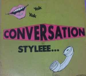 Image of Front Cover of LP - VG+/VG+ - VARIOUS, Conversation Styleee... (Tad's Record; TRDLP 11580, US 1980), Light hairlines. Light ringwear,  - 2146172S