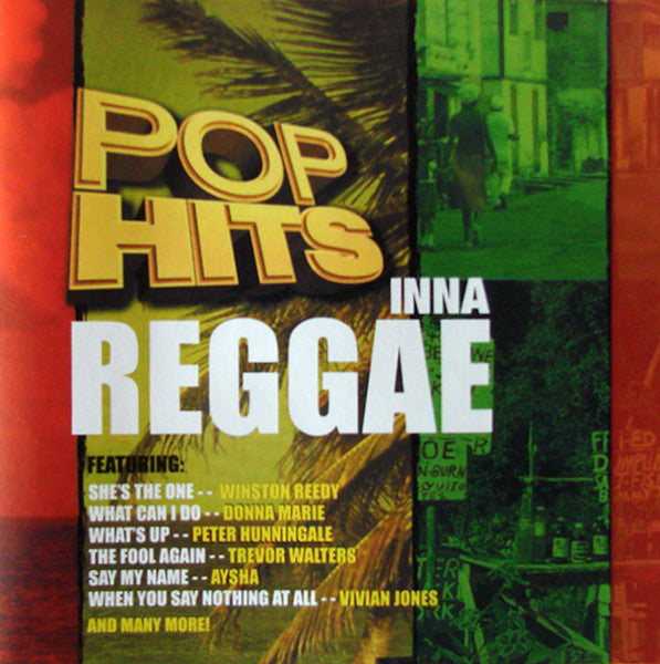 Image of Front Cover of LP - EX/EX - VARIOUS, Pop Hits Inna Reggae Volume One (Jet Star; JSPHLP 0401, UK 2000), ,  - 2146173S