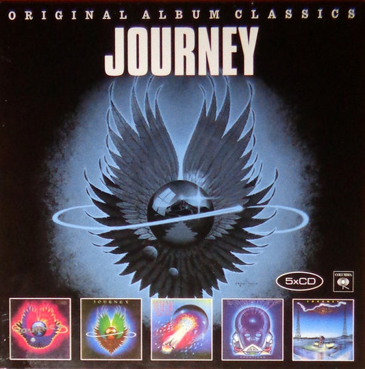 Image of Front Cover of 5xCD - VG+/VG+ - JOURNEY, Original Album Classics (Columbia; 88691901292, Europe 2011, Card Sleeve, 5 Inners), ,  - 2116222C